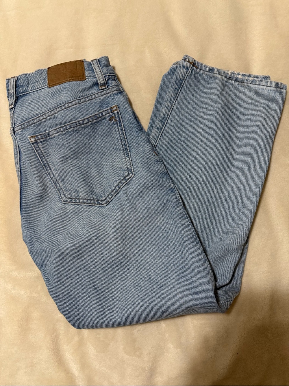 Madewell Low-Slung Straight Jeans
